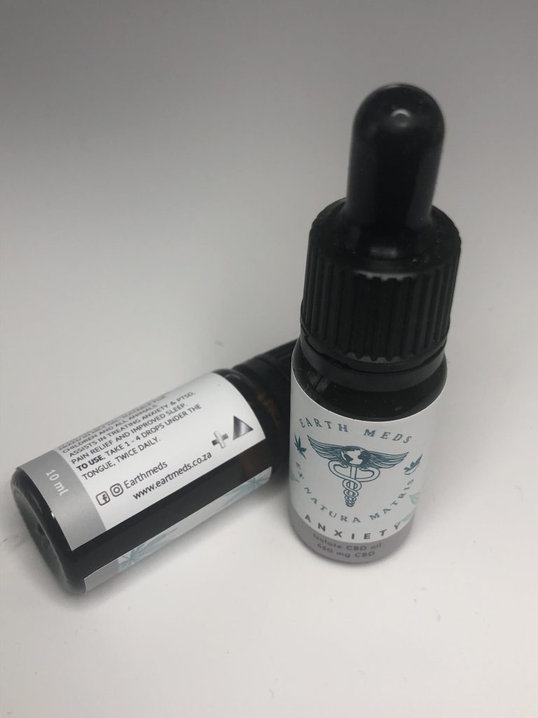 Anxiety / Stress Relief (CBD Only 650mg) Earthmeds